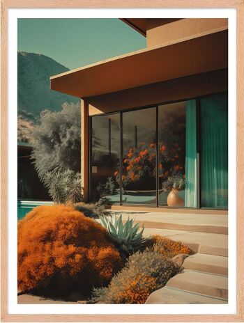 Affiche - Villa California 14 (30x40 cm) - Hartman AI 1