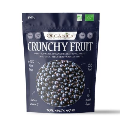 Freeze-dried organic blackcurrants