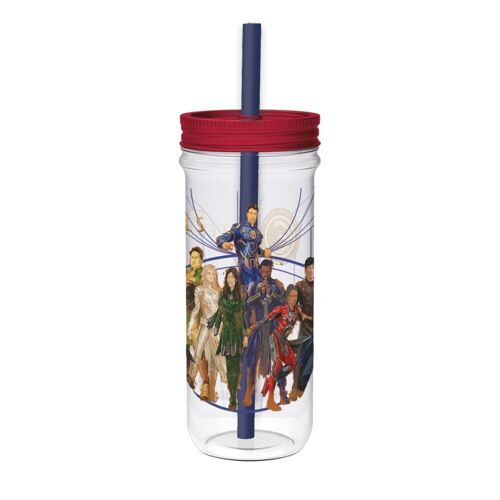 VASO CON PAJITA ETERNALS 690ML