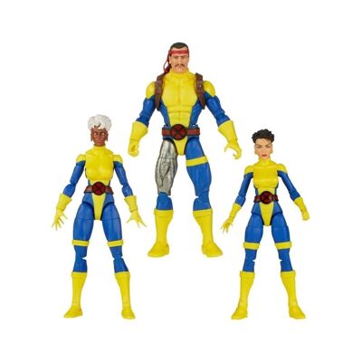 PACK 3 FIGURAS X-MEN 60 ANIVERSARIO 15CM