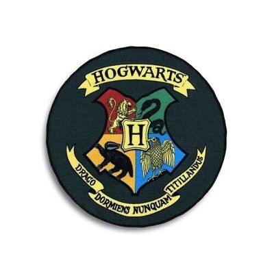 ALFOMBRA ESCUDO HOGWARTS 100X100CM