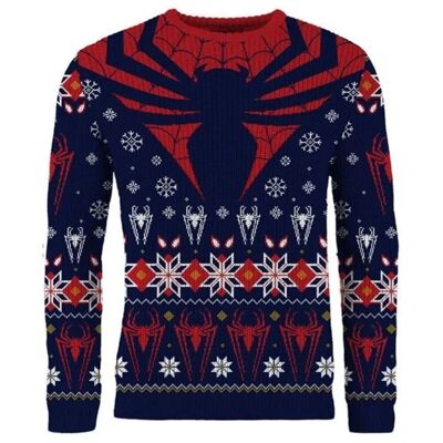 CHRISTMAS SWEATER SPIDERMAN PETER PARKER M