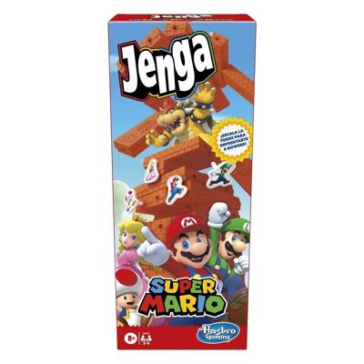 JEU DE SOCIÉTÉ EN ESPAGNOL JENGA SUPER MARIO