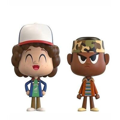 FIGURAS 2-PACK DUSTIN Y LUCAS 9CM