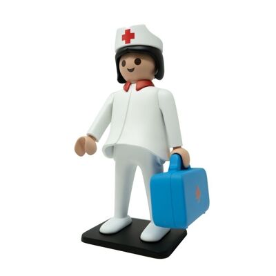 PLAYMOBIL-KRANKENSCHWESTER-FIGUR 25CM