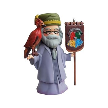 FIGURINE DUMBLEDORE ET FAWKES 15CM