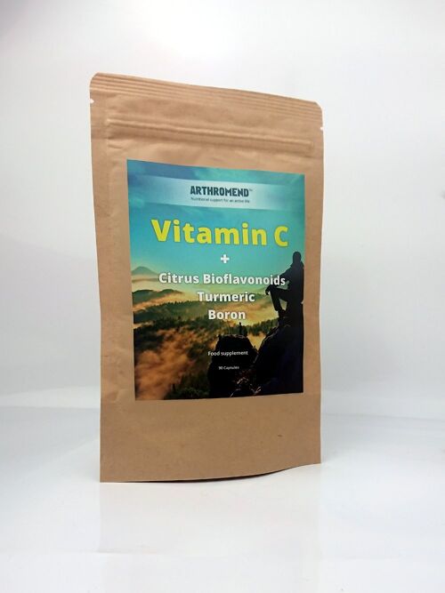 Arthromend™ - Vitamin C with Bioflavonoids, Turmeric & Boron (90 Capsules)