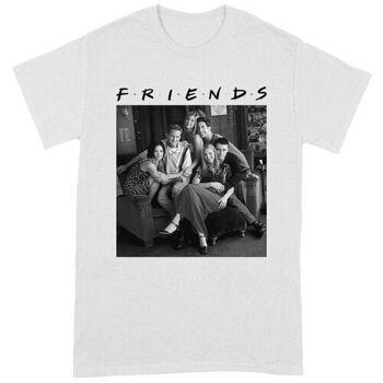 AMIS EN GROUPE T-SHIRT BLANC S