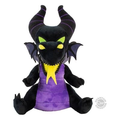 MALEFICENT PLUSH DRAGON WITH ZIPPER MOUTH 24CM