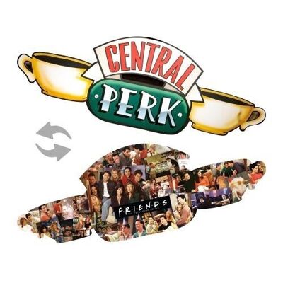 DOUBLE SIDED PUZZLE CENTRAL PERK 600P 86X30CM
