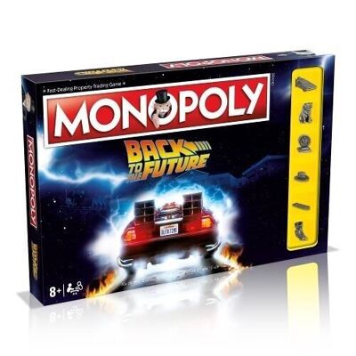 BOARD GAME IN SPANISH MONOPOLY BACK TO THE FUTURE