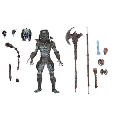 PREDATOR WARRIOR ACTION FIGUR 20CM