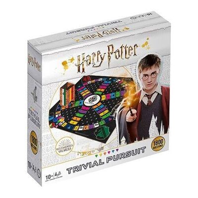 BOARD GAME IN SPANISH TRIVIAL PURSUIT HARRY POTTER WHITE