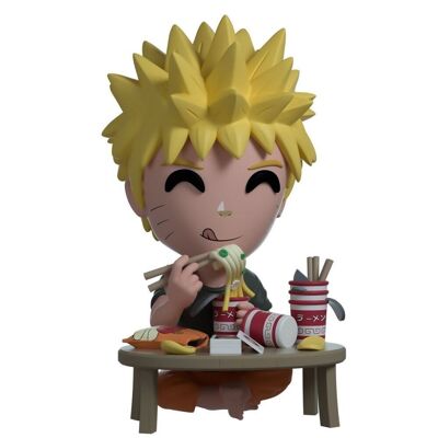 FIGURA NARUTO COMIENDO RAMEN 11CM