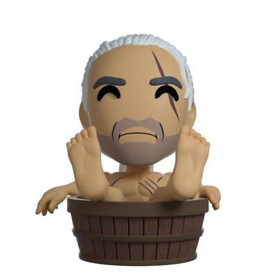 FIGURE GERALT AU BAIN 11CM