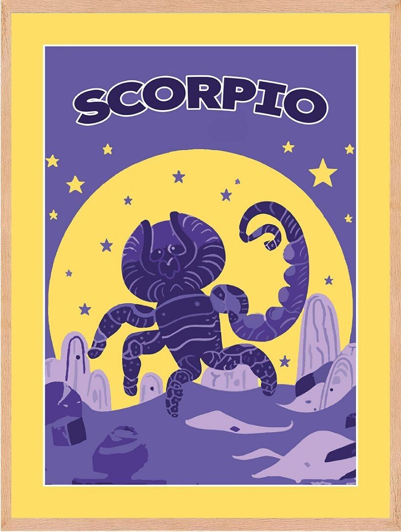 Poster – Sternzeichen 05 (30 x 40 cm) – Hartman AI