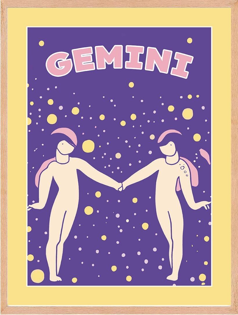 Poster – Sternzeichen 10 (30 x 40 cm) – Hartman AI