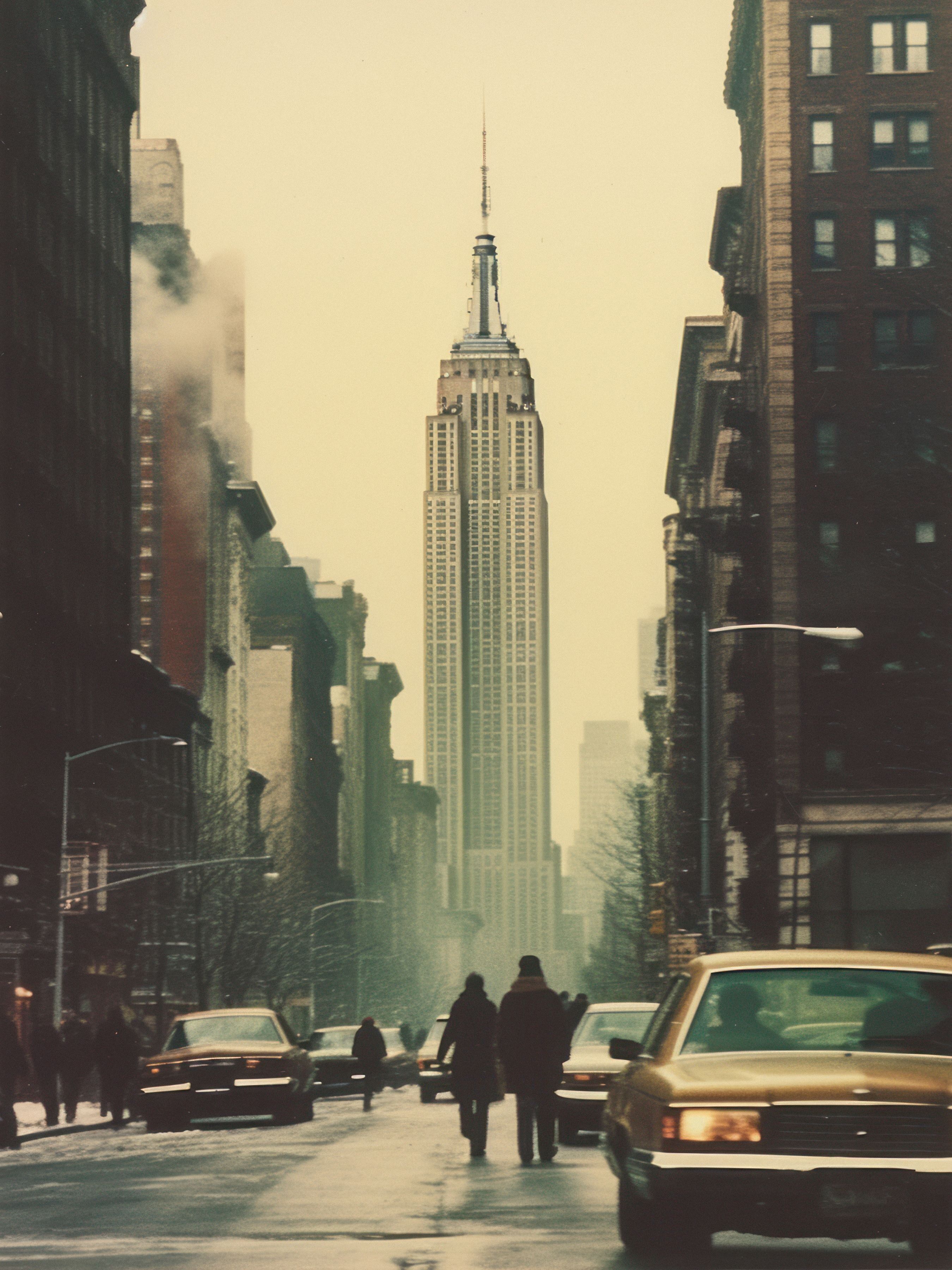 Quadro su vetro acrilico - NY City 01 (45,72 x 60,96 cm) - Hartman AI