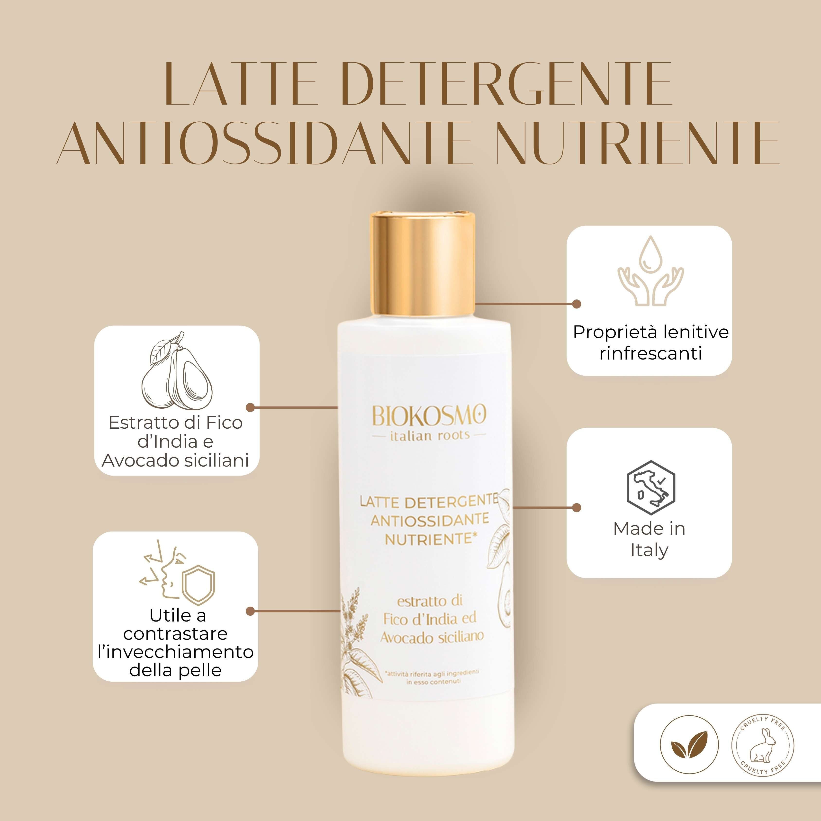 LATTE DETERGENTE ANTIOSSIDANTE NUTRIENTE