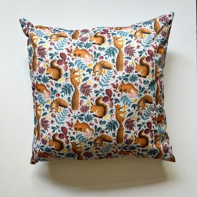 Red Squirrel 16 Inch Cushion Cover