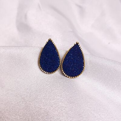 Women's earrings - drop shape - POPUISSANTE