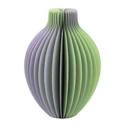 Lilac Honeycomb Paper Vase, Spring Decor