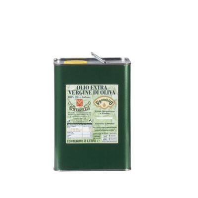 Signorolio 3 liter can - Cold-Extracted Extra Virgin Olive Oil