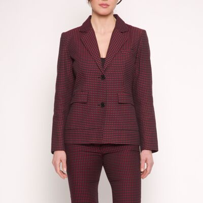 Burgundy Suit Jacket