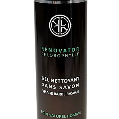 Gel Nettoyant Sans Savon - Visage Barbe Rasage