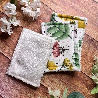 Pretty Foliage Reusable Exfoliating Pads