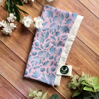 Blue Foliage Face Cloth