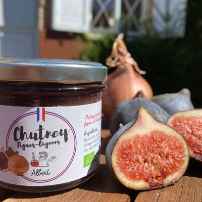 Chutney bio de figues & oignons
