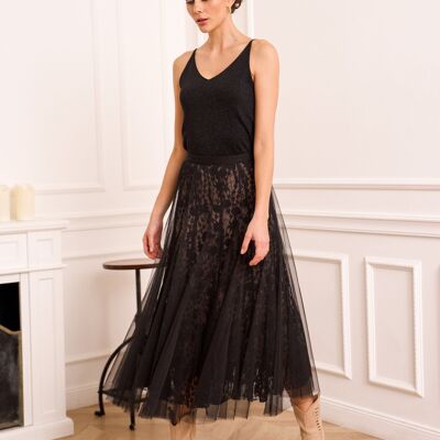 March tulle & lace skirt - CK08032-2