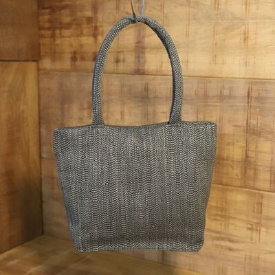 Bolso tote pequeño Mira de tejido sostenible gris