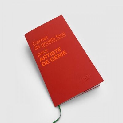 Cuaderno de proyectos locos para GENIUS ARTIST