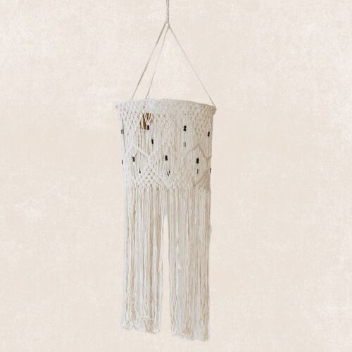 Macrame Lampenschirm L | Amal