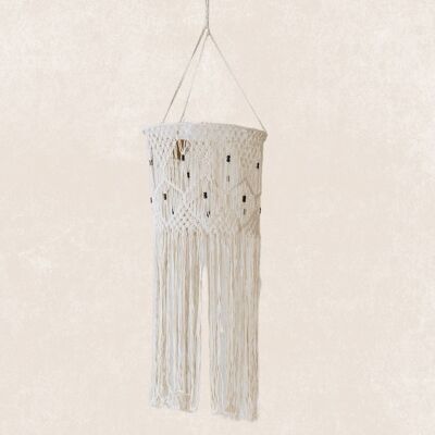 Macrame lampshade L | Amal