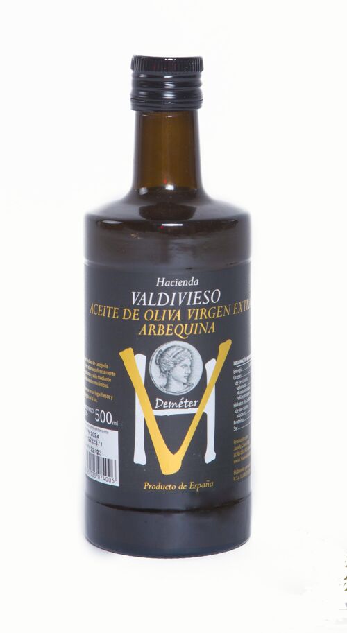 Aceite de oliva virgen extra arbequina