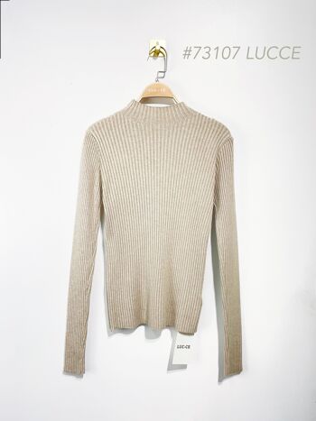 Pull simple côtelé - 73107 3