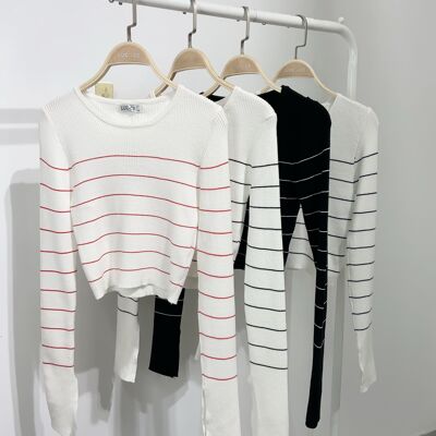 Striped sweater - FF22048
