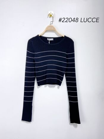 Pull rayé - FF22048 2