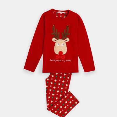 ADMAS Pijama Manga Larga Don´t Jingle My Bells para Niño