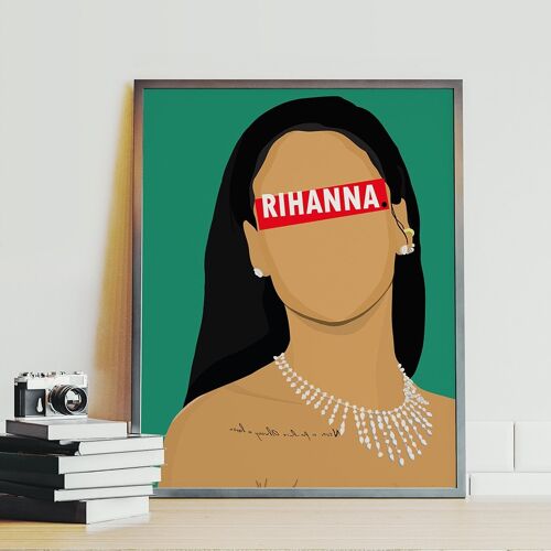 Affiche Rihanna - 30X40 cm