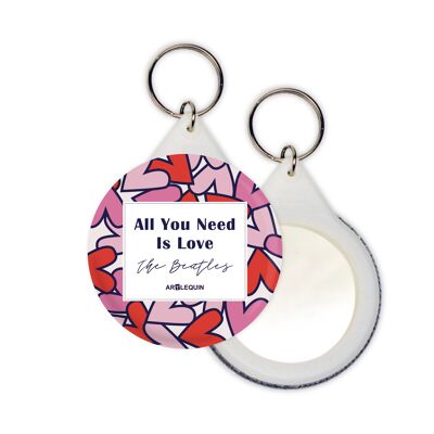 Valentine's Day Keychain "All You Need Is Love" (Harry)