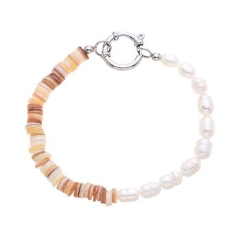 Bracelet - perles et pierres 3