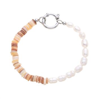 Bracelet - perles et pierres 12