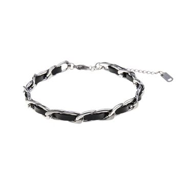 Bracelet - Lignes noires 1