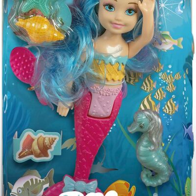 Mermaid Doll 24Cm And Accessories - Model chosen randomly