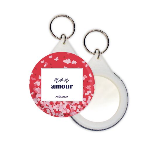 Porte-clés Saint-Valentin "mon amour" (Valentine)