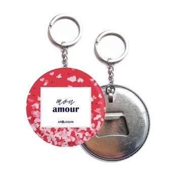 Porte-clés Saint-Valentin "mon amour" (Valentine) 2